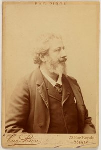 Porträt von Carolus Duran, (1837-1917), Maler von Eugene Pirou