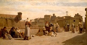 Le cenciaiole (Die Lumpensammlerin) aus Livorno