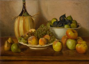 Stillleben mit Früchten von Eugenio De Giacomi