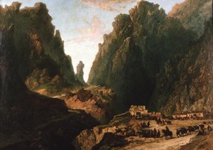 Landschaft mit Schmugglern