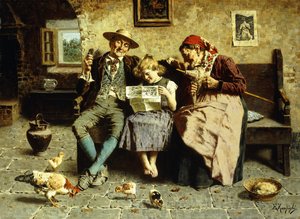 Die Nachrichten lesen von Eugenio Zampighi