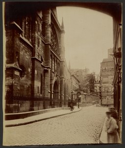 Eglise Saint-Séverin von Eugène Atget