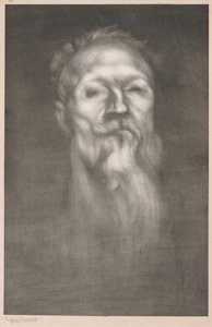 Auguste Rodin von Eugène Carrière