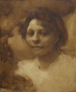 Madame Case, nach September 1900, wahrscheinlich Sommer 1901 von Eugène Carrière
