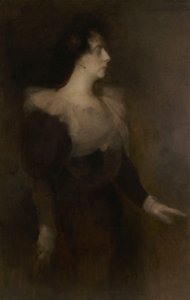 Porträt von Pauline Ménard-Dorian 1870-1941, ca. 1890