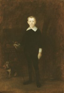 Porträt eines Jungen, 1886 von Eugène Carrière