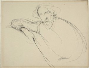Studie von Alphonse Daudet
