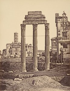 Ruinen des Forums, 1848-52 von Eugène Constant