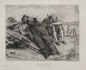 Araber von Oran von Eugène Delacroix