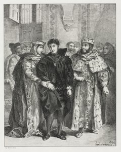Hamlet: Die Königin versucht, Hamlet zu trösten