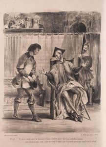 Illustrationen zu Faust: Mephistopheles empfängt den Schuljungen