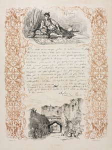 Jüdin von Algier und eine Straße in Algier von Eugène Delacroix
