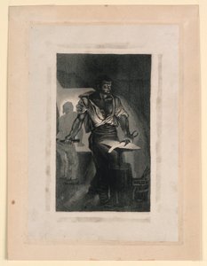 Der Schmied von Eugène Delacroix
