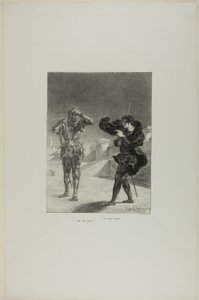Der Geist auf der Plattform, Platte 3 aus Hamlet
