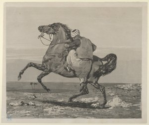 Türke besteigt sein Pferd (1824)