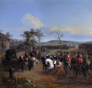 General Despret und Louis-Philippe, Herzog von Chartres in Gravelotte, Juli 1792 von Eugène Louis Charpentier