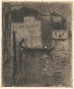 Gondel, Abend in Venedig