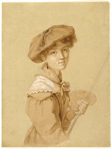 Selbstporträt, 1820-29 von Eugénie Tripier Lefranc