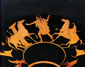 Reitszene. Rotfigurige Schale aus Vulci