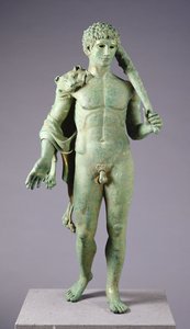 Jugendlicher Herkules (vergoldete Bronze)