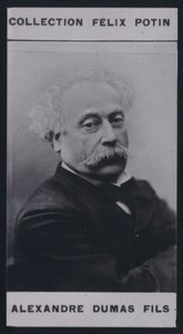 Alexandre Dumas Fils (1824-1895) von European Photographer