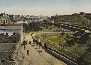 Erster Blick auf Jerusalem