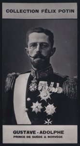 Gustav, Kronprinz von Schweden und Norwegen (1858) von European Photographer