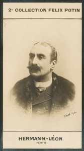 Hermann-Leon, Maler (s/w Foto)
