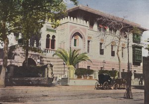 Die französische Botschaft in Kairo