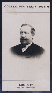 Ludwig I., König von Portugal (1838-1889) von European Photographer