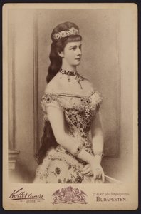 Porträt, Kaiserin Elisabeth von Österreich, bekannt als Sisi