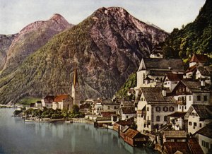 Salzkammergut, der Hallstätter See (Foto)