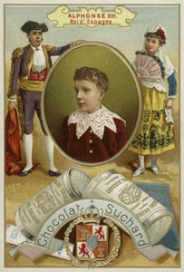 Alfons XIII., König von Spanien von European School