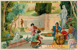 Ein italienischer Garten des 16. Jahrhunderts