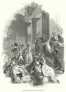 Bonaparte vor der Versammlung von European School