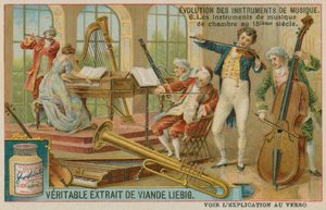 Kammermusikinstrumente aus dem 18. Jahrhundert
