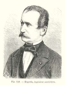 Engerth, österreichischer Ingenieur (Stich) von European School