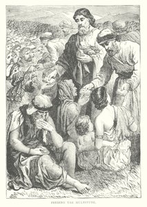 Speisung der Fünftausend (Gravur)