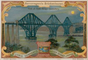 Forth Bridge über den Firth of Forth, Schottland