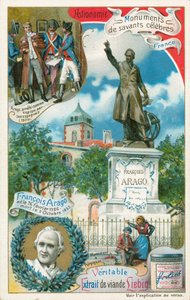 François Arago, Liebig-Karte, frühes 20. Jahrhundert