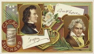 Frédéric Chopin und Ludwig van Beethoven von European School