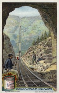 Standseilbahn in den Catskill Mountains, New York, USA von European School