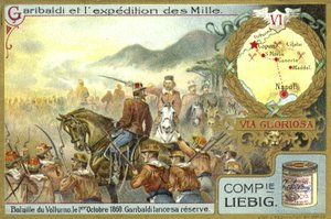 Garibaldi setzt seine Reserven ein, Schlacht von Volturnus, Italien, 1. Oktober 1860