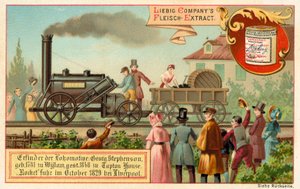 George Stephensons Dampflokomotive Rocket, Liverpool