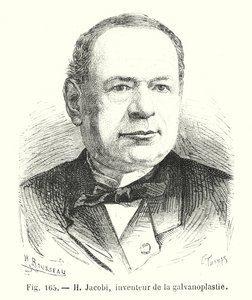 H Jacobi, Erfinder der Galvanoplastik von European School
