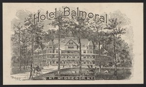 Hotel-Handelskarte (Gravur)