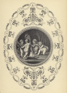 Illustration aus Michael Angelo Pergolesis Buch der Ornamente