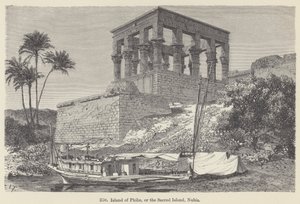 Insel Philae oder die Heilige Insel, Nubien von European School