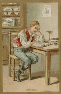 James Garfield, 20. Präsident der Vereinigten Staaten, als Junge