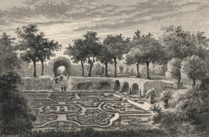 Bestickte Gärten der Tuilerien unter Heinrich IV von European School